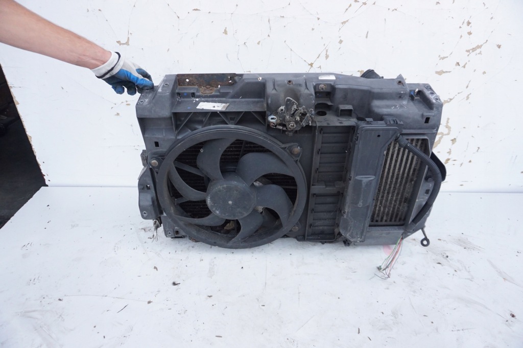 фото №1, Усилитель радиатор pas citroen c5 iii 1.6 hdi