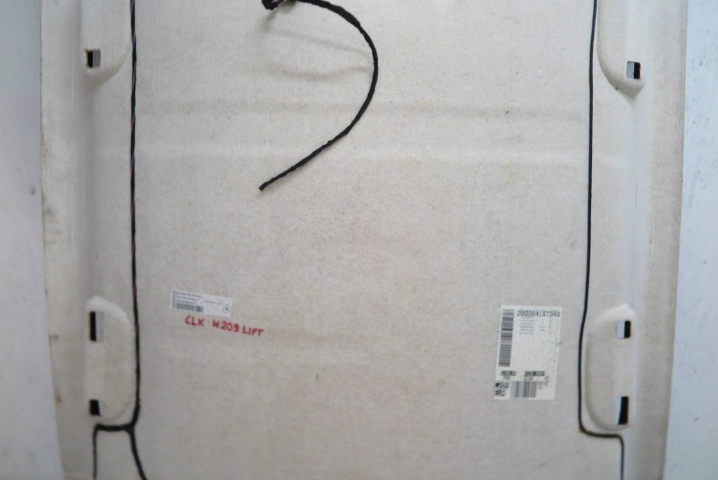 фото №9, Стеля стеля czarna mercedes benz clk w209 lift a2096900050