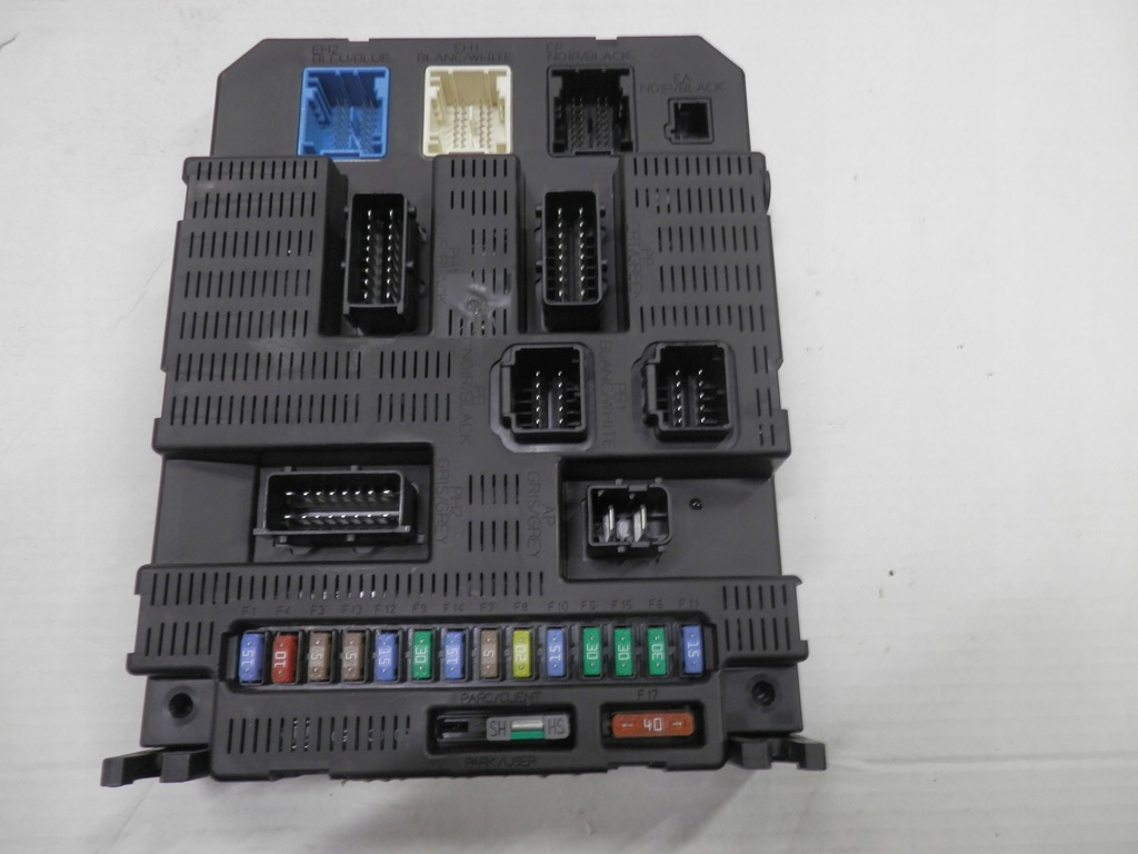 фото №1, Peugeot 207 коробка модуль bsi 9659285480