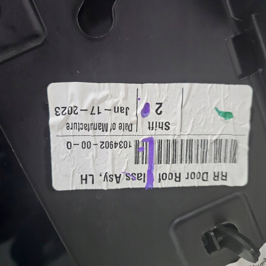 фото №10, Стекло falcon дверь левая задняя tesla model x plaid 2022 1034903-00-d