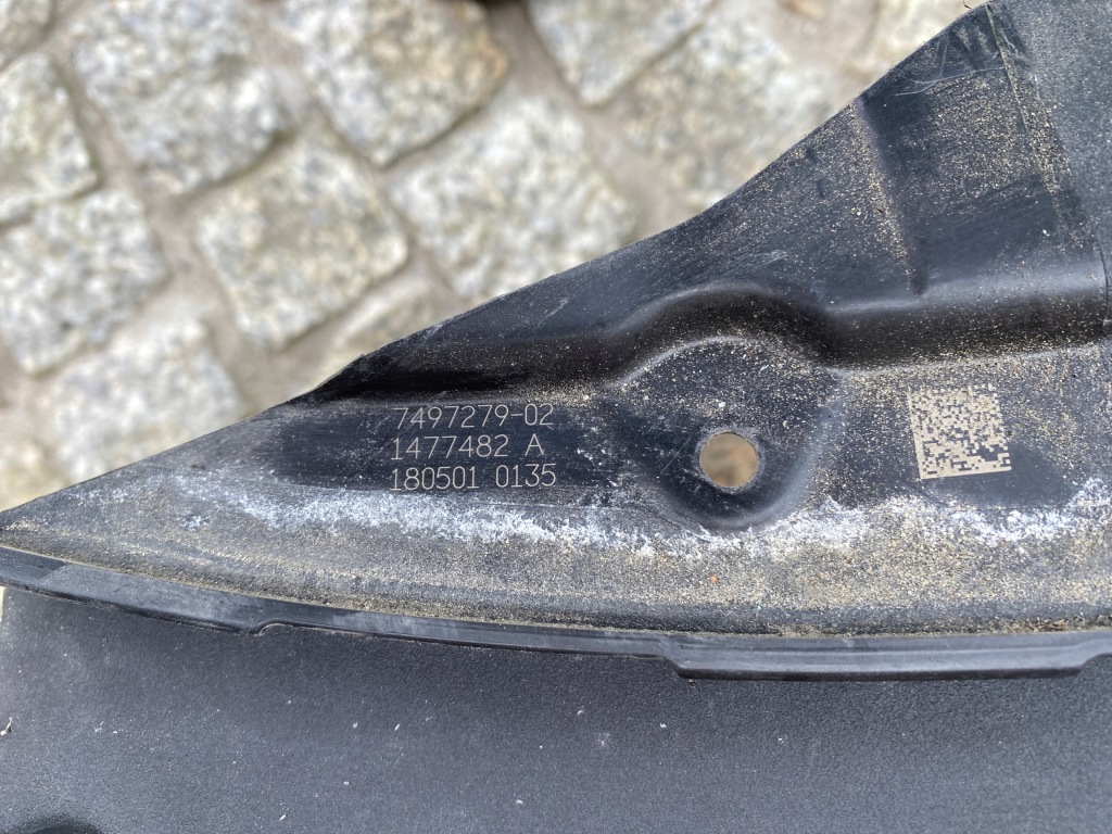 Купить Bmw 5 g30 g31 воздуховод жалюзи впуск 7497279-02 187156-10 оригинал