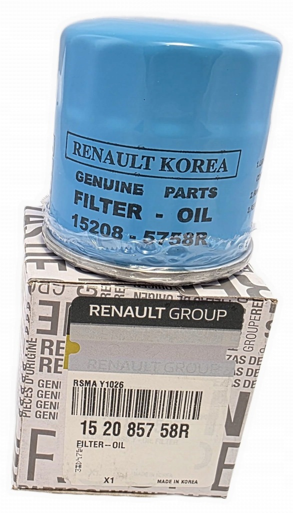фото №1, Фильтр масла renault megane iii оригинал 152085758r
