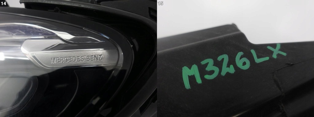 Mercedes gle w167 купе c167 19-23 full led high performance фара ліва європа Зі Шроту