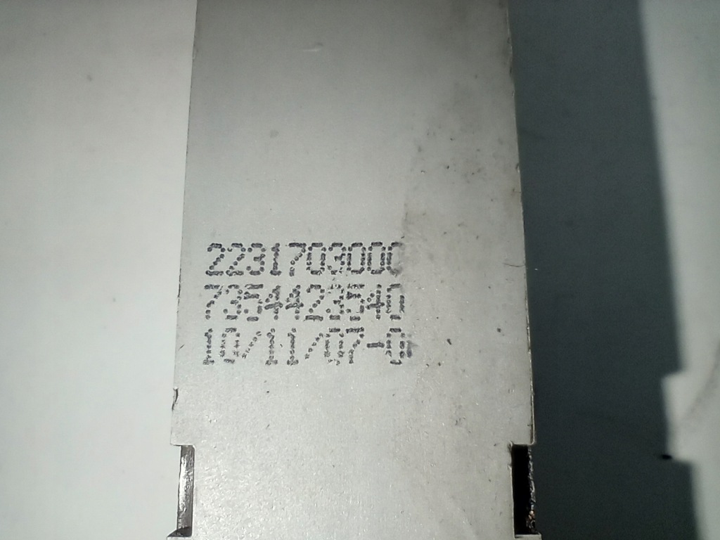 Fiat linea панель перемикач світла аварійних 7354423540 europa Київ