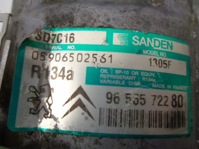 фото №8, Citroen peugeot компресор кондиціонера компресор