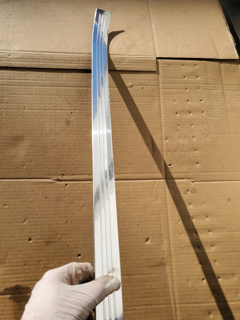 фото №2, Молдинг накладка порог хром правая mercedes w221