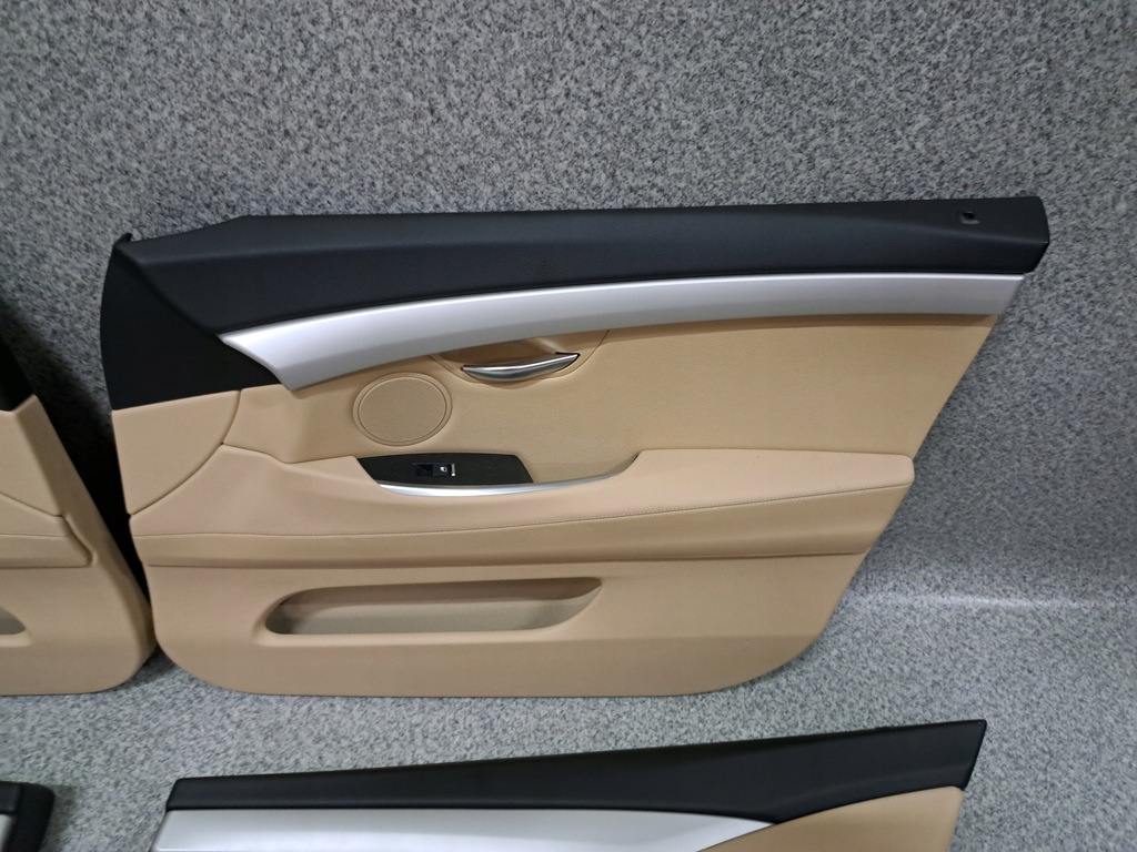 фото №5, Bmw 5 f07 gt обивка обшивки дверь перед задняя с шторками комплект