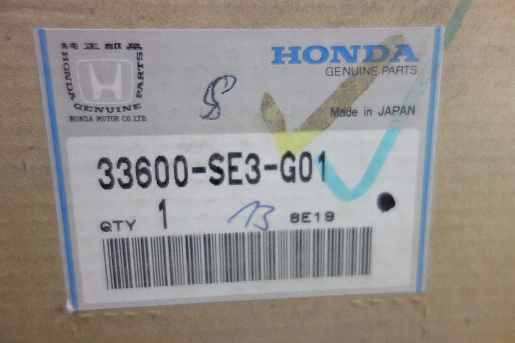 фото №5, Відбивач w крила правий honda accord iii 85-89