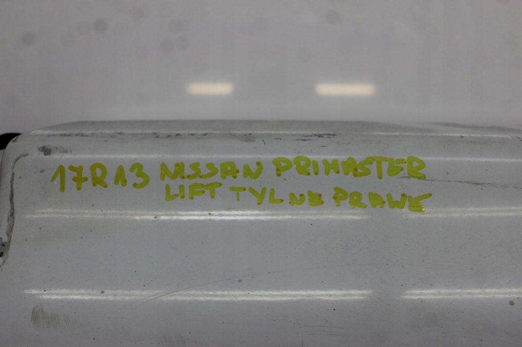 фото №9, Nissan primastar 02r- двері праве задні правий задня