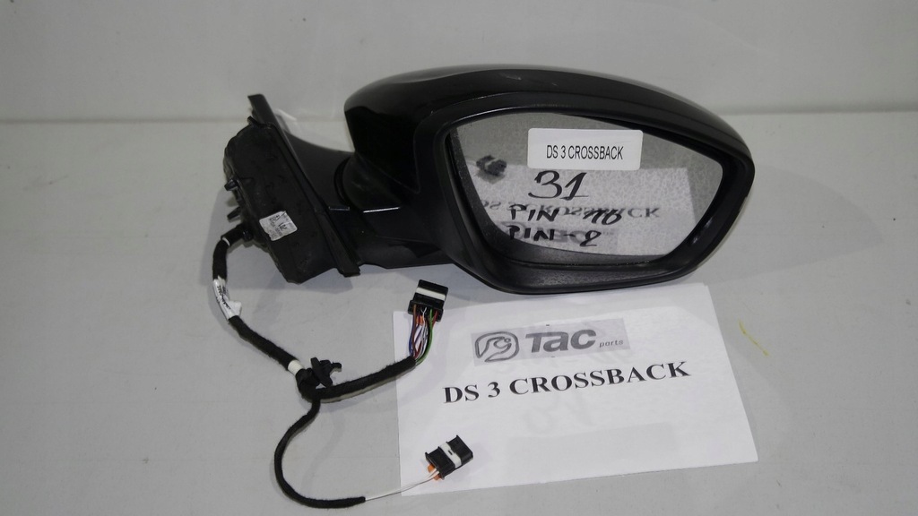 фото №1, Зеркало правое ds3 crossback 10+2 pin