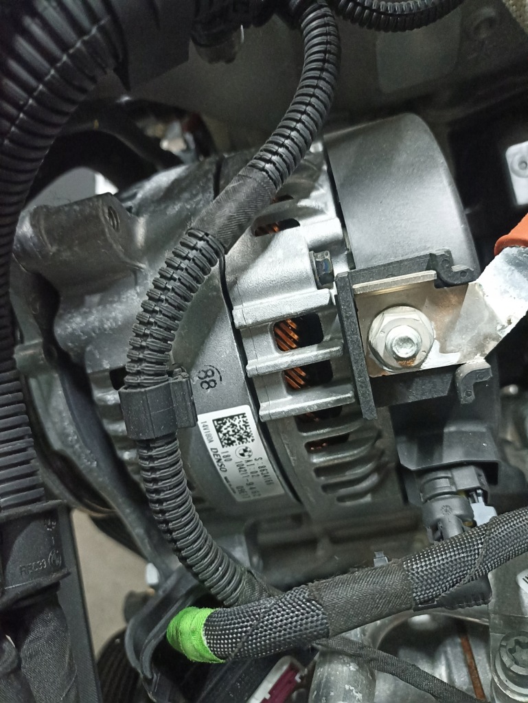 фото №6, Генератор bmw g20 g30 g11 g01 g05 8634166 180a 19km