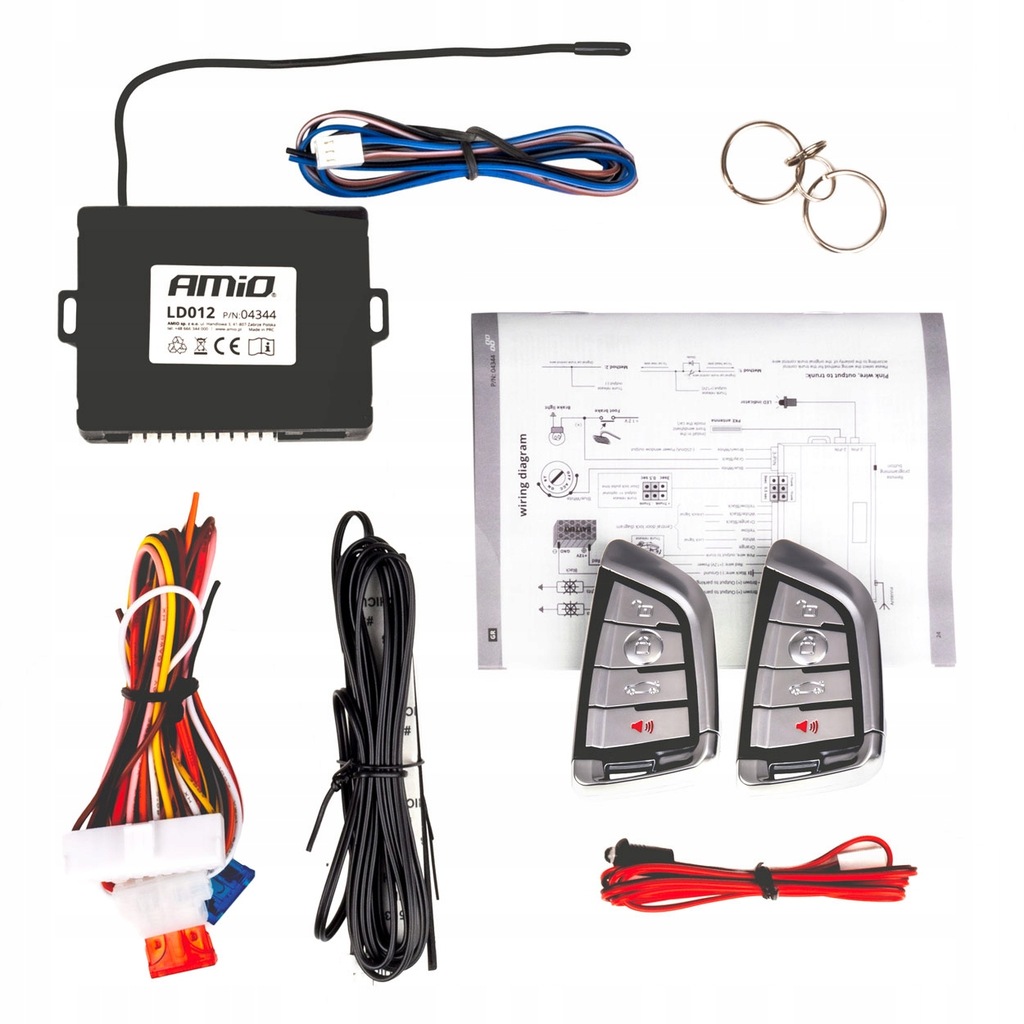 фото №16, Блок управления центрального замка система бесключевой keyless 2 брелоки набор