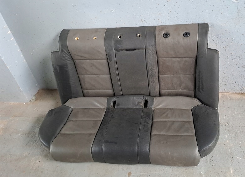 фото №5, Audi a4 b6 b7 8e0 сиденья середина заднее сиденье кожа s-line eu