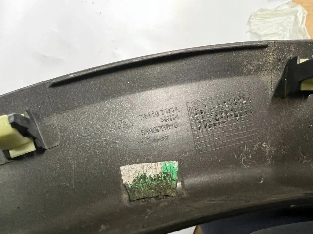 фото №15, Молдинг крила honda crv cr-v права задня задня 74410t1ge