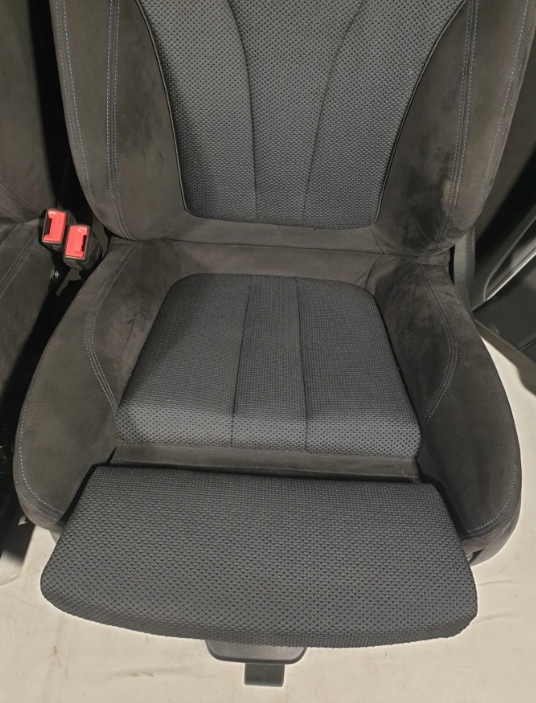 фото №8, Сидіння лівий правий перед задня заднє сидіння спинка bmw g30 m-pakiet алькантара