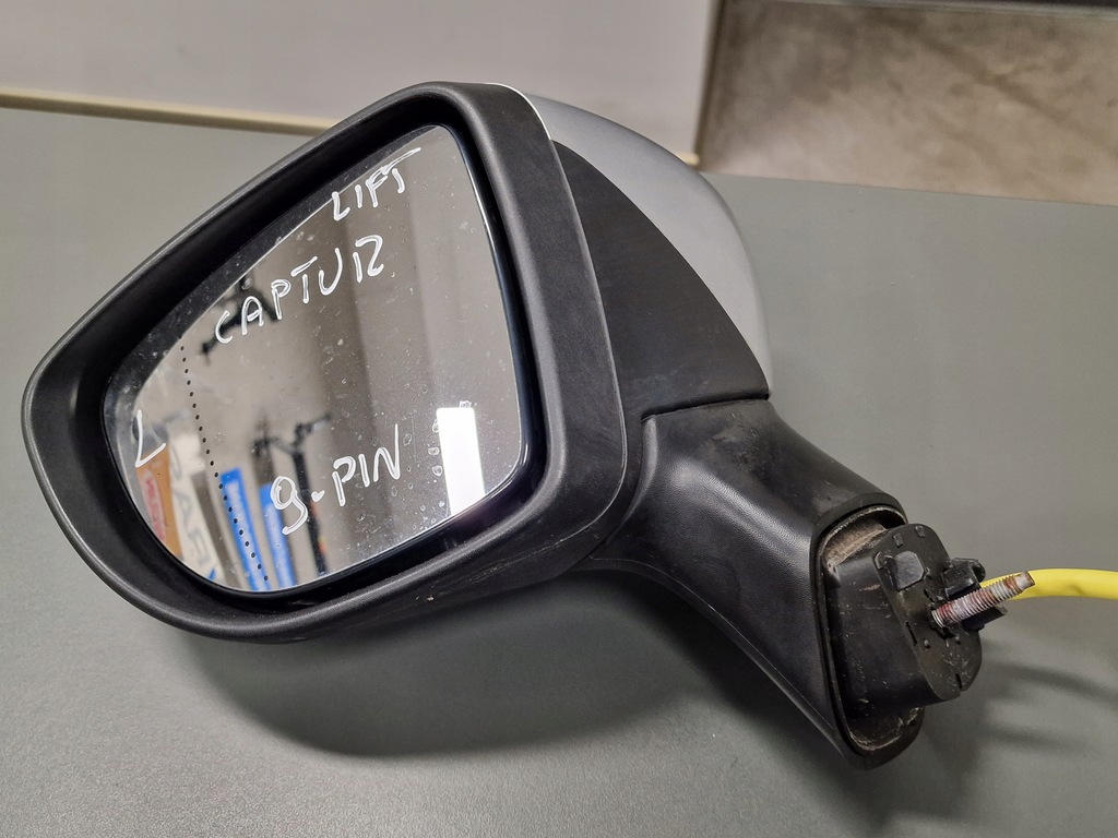 фото №2, Зеркало левая renault captur lift 9 pin europa