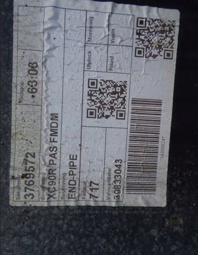 фото №8, Бампер volvo xc90 ii r design задняя задний