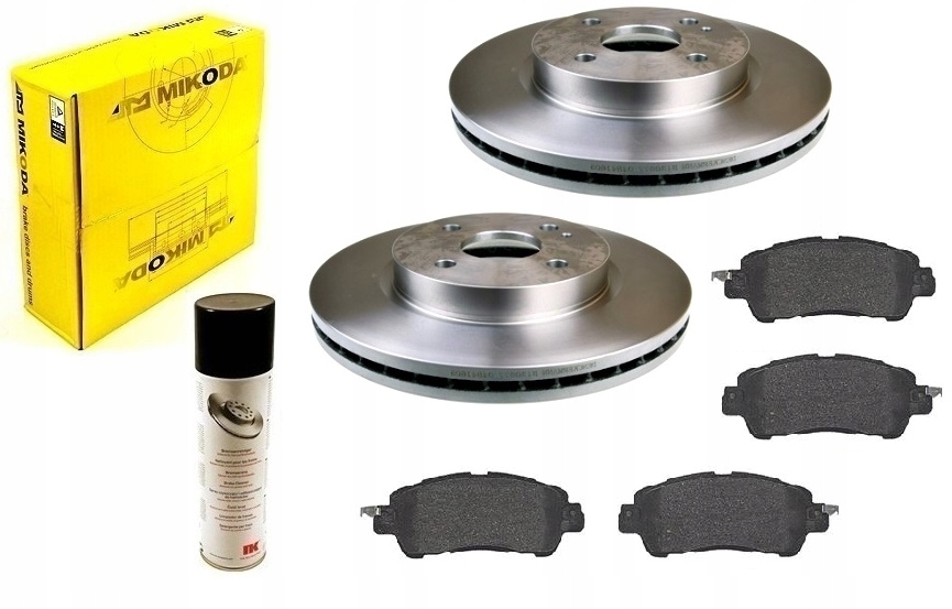 фото №1, Тормозные диски тормозные колодки mazda 2 dl , dj 2014- перед 258mm