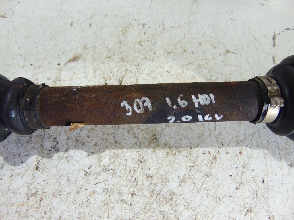 фото №3, Привідний вал ліва peugeot 307 2.0 16v 1.6 hdi