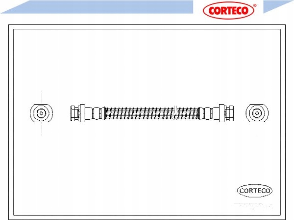 фото №2, Corteco 19025915 шланг гальмівний гнучкий