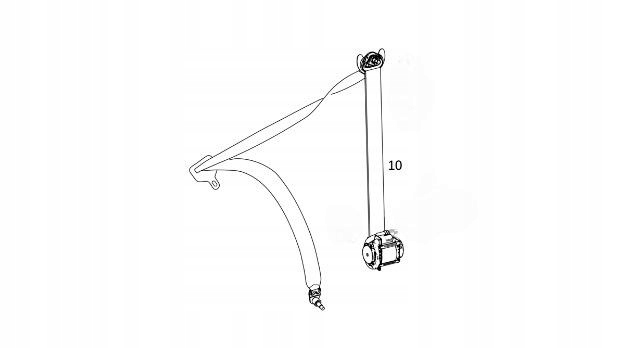 фото №1, Mercedes sprinter 907 910 pas безпеки водія оригінальний номер