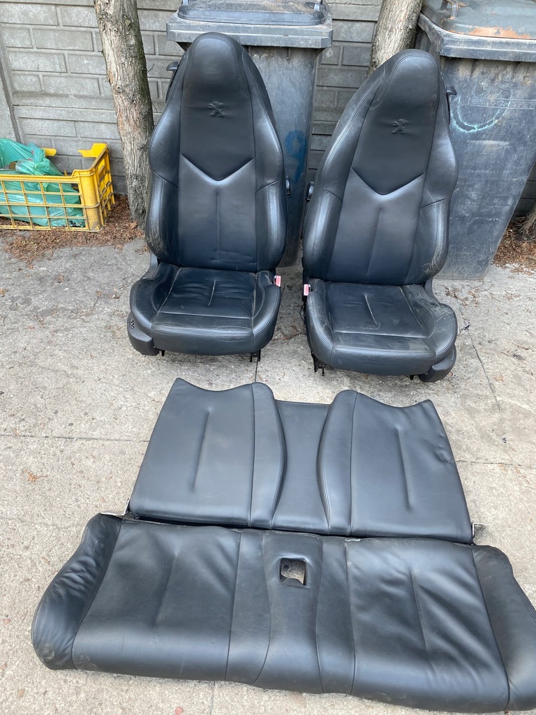 фото №1, Сиденья заднее сиденье обшивки ремни комплект peugeot rcz кожа uk