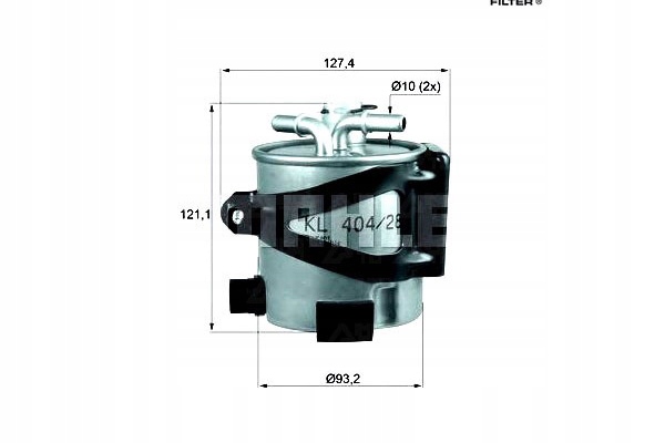фото №1, Knecht фільтр пального renault grand scenic ii grand