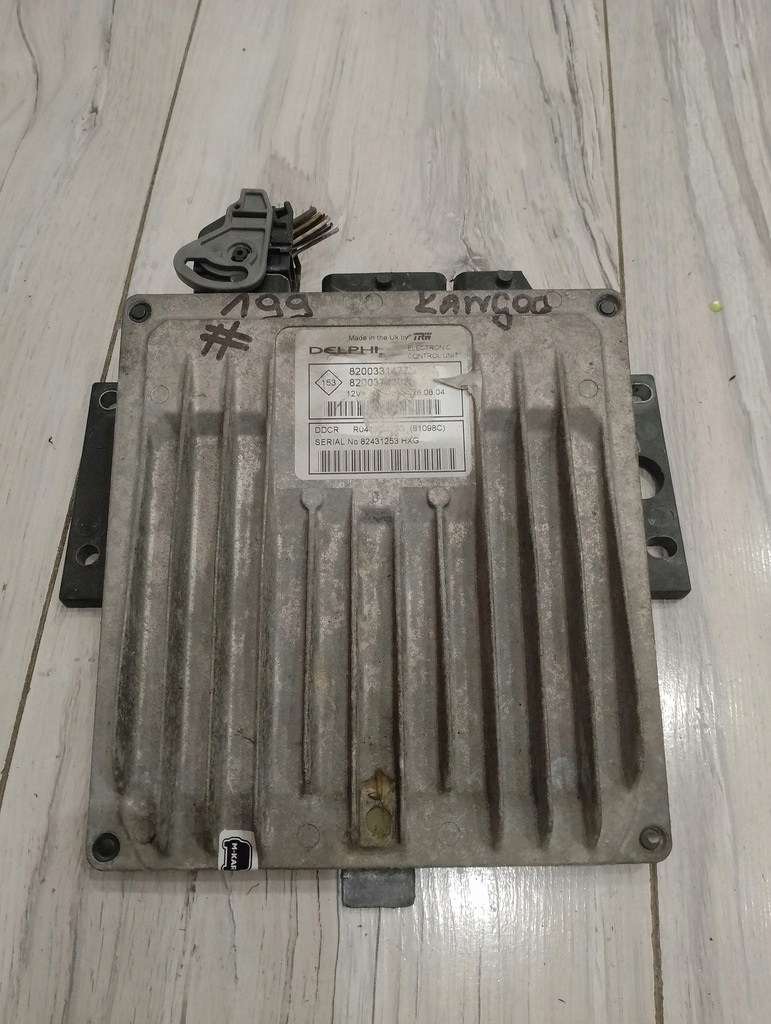 фото №1, Бортовой компьютер блок управления renault kangoo 8200374302 8200331477