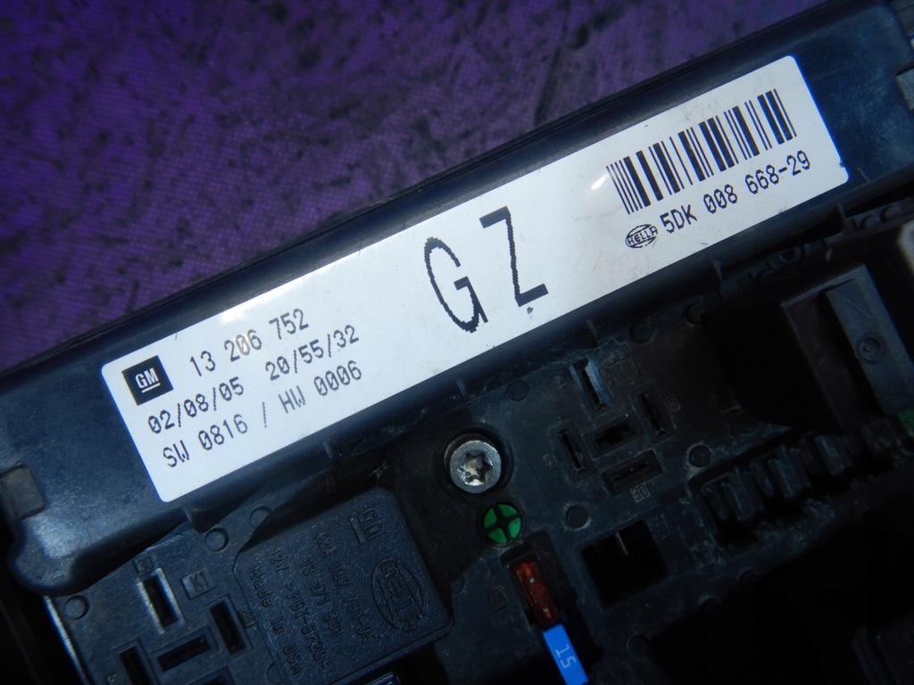 фото №13, Astra h iii коробка запобіжників bsi 13206752gz