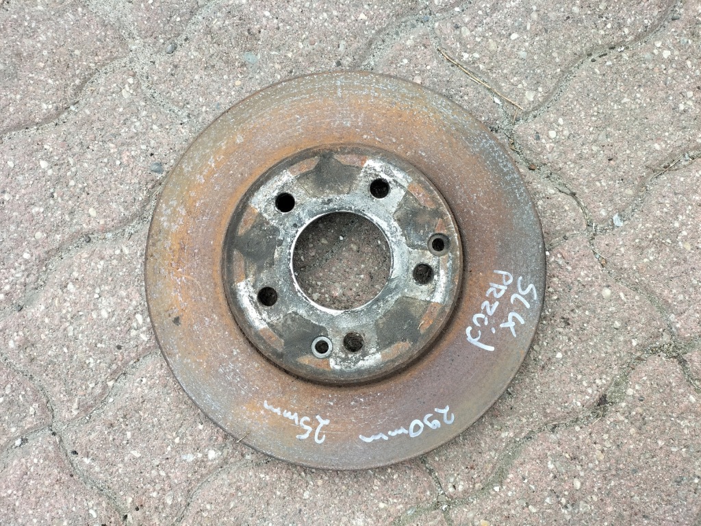 фото №5, Тормозные диски тормозные перед mercedes slk r170 2,0 k