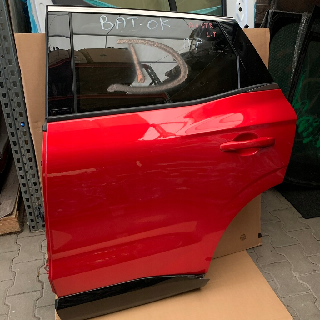 фото №1, Renault austral дверь левая задняя задние стекло молдинг петля bixpa tennp