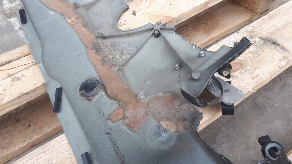 фото №10, A7 4g носик лонжерон ліва лівий перед lz7s a6 4g