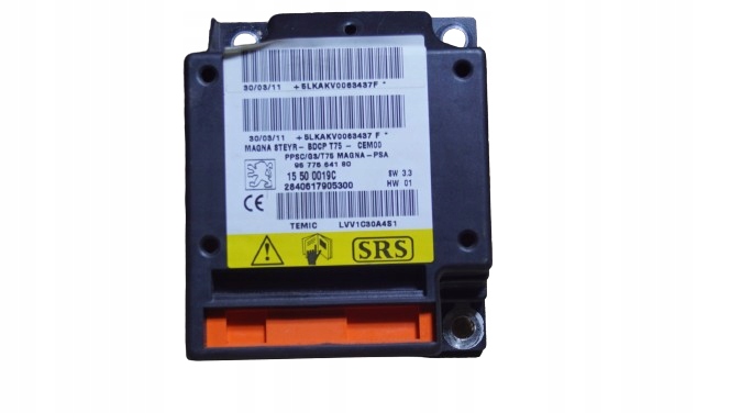 фото №1, Датчик модуль подушка безопасности peugeot rcz 9677664180