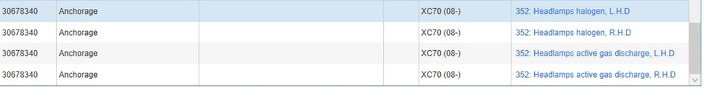 фото №10, Volvo s80 2012 кронштейны, крепления, корпус