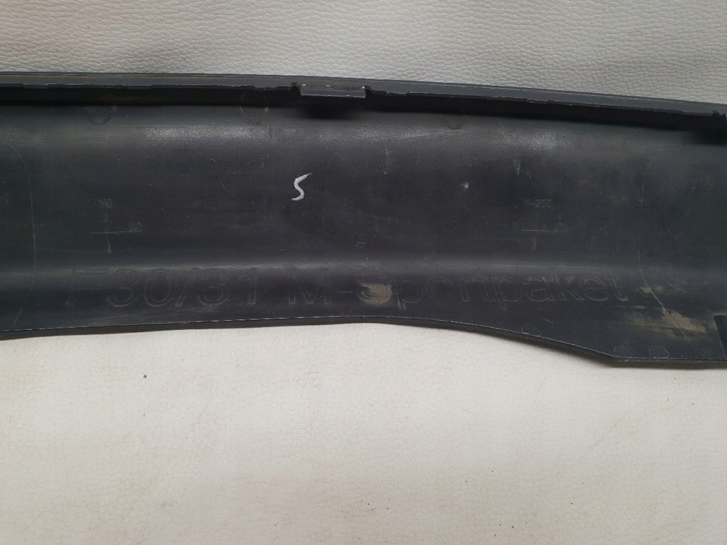 фото №10, Bmw 3 f30 m-pakiet спойлер диффузор бампер задняя