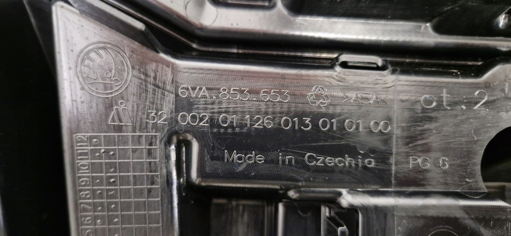 фото №10, Skoda fabia iv 4 6va решётка радиатора решётка радиатора перед 2022-2024r