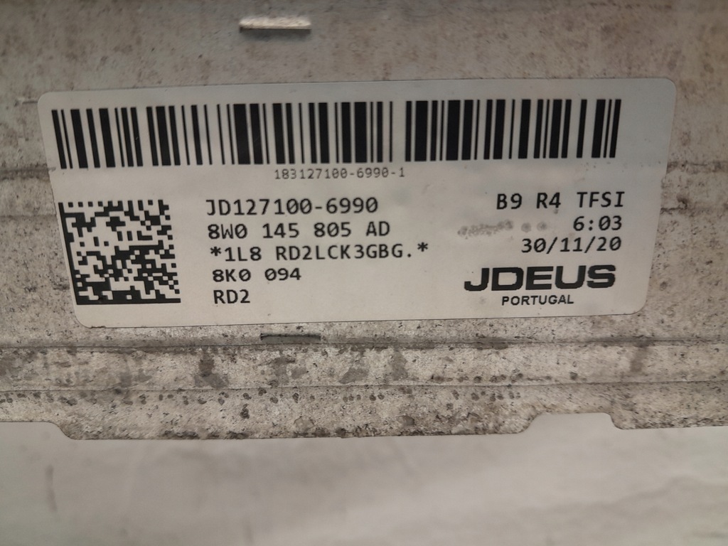 фото №7, Audi a4 b9 радіатор повітря інтеркулер 8w0145805ad