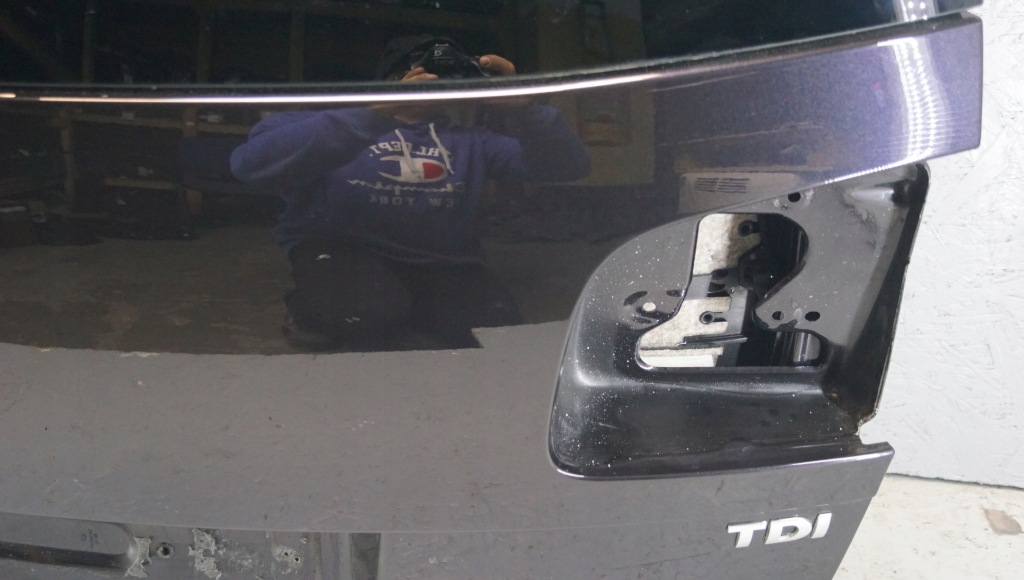 фото №9, Крышка багажника багажника задняя vw touareg 7l lift