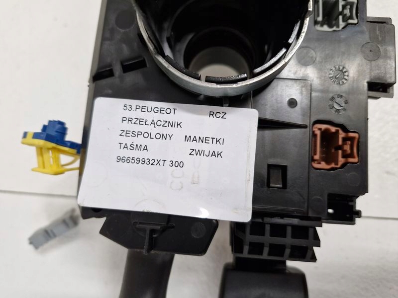 фото №10, Peugeot rcz переключатель комбинированный переключатели лента подушка безопасности шлейф 96659932xt