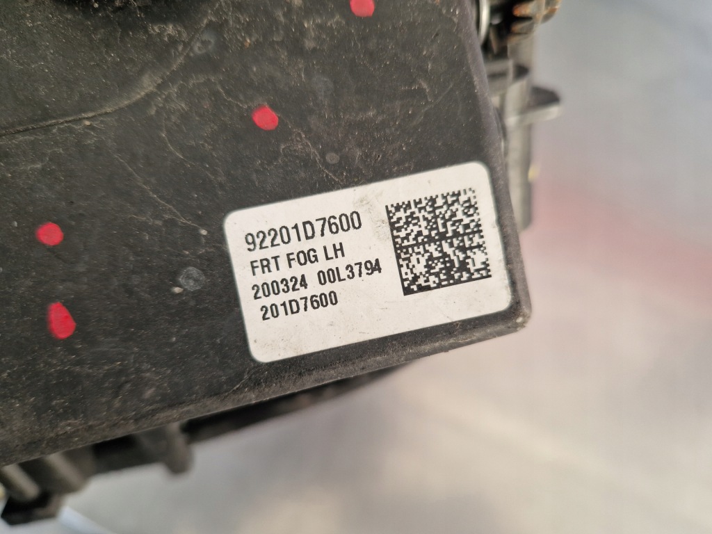 Hyundai tucson 3 рестайлинг  18- противотуманная фара led drl левый перед 92201-d7600 с Разборки