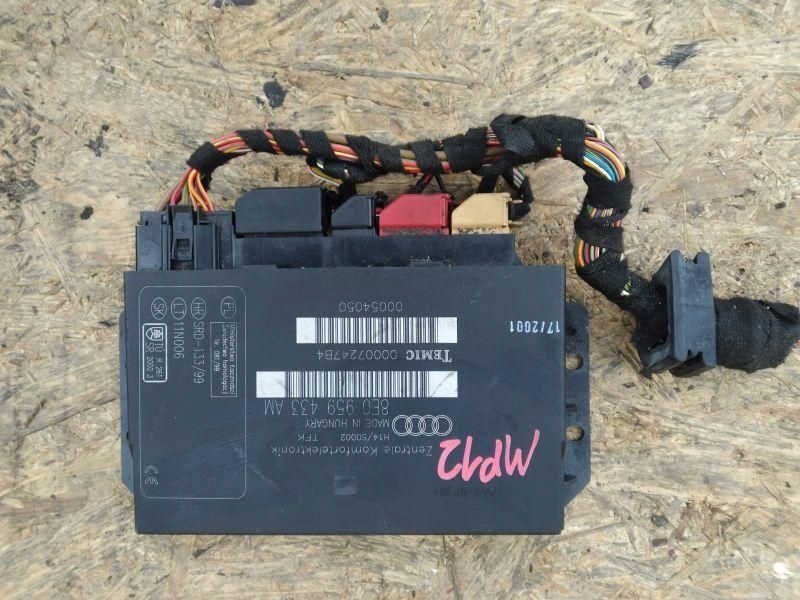 фото №1, Модуль комфорту audi a4 b6 8e0959433am