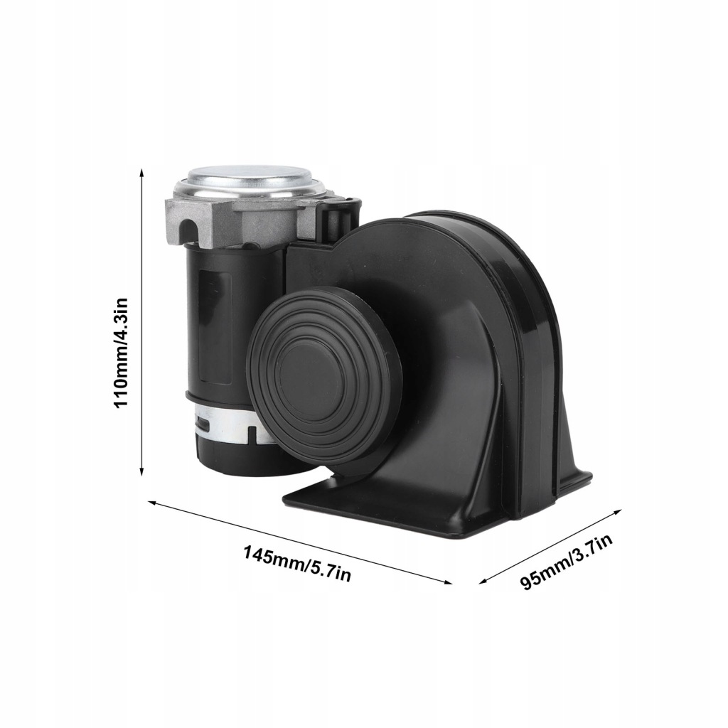 фото №15, Клаксон пневматичний 12 v 125 db гучний звук з