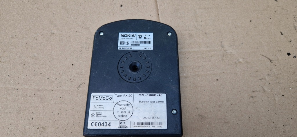 фото №3, Модуль bluetooth ford оригінальний номер 7s7t19g488ae