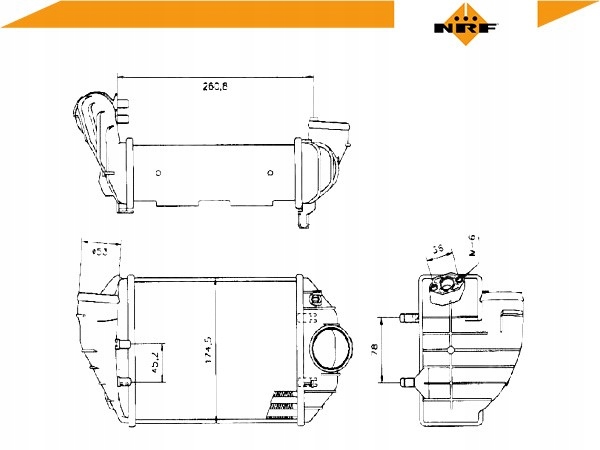 Інтеркулер vw passat variant 2.5 tdi 3b6 Ціна