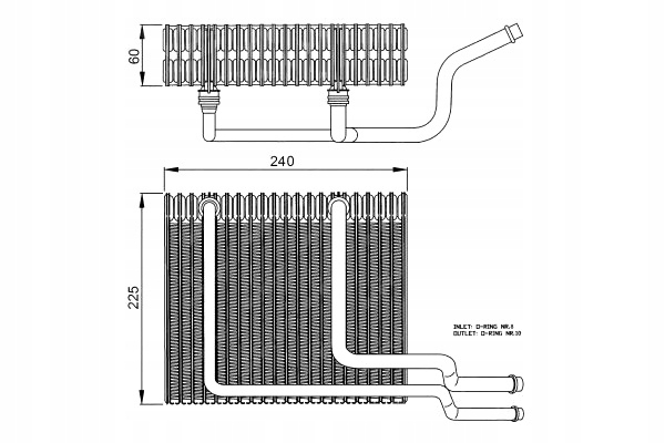 фото №6, Испаритель кондиционера renault megane scenic scenic i 1.4-2.0