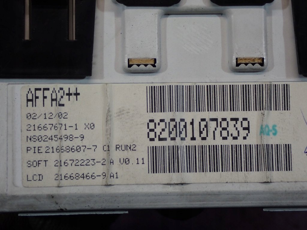 фото №7, Renault megane ii 02-06 дисплей 8200107839