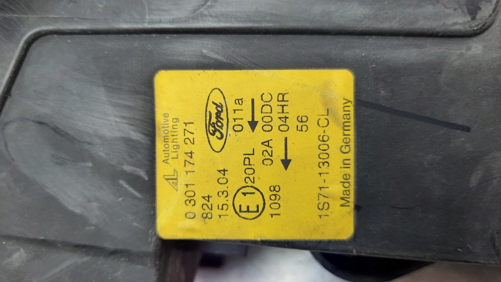 фото №6, Фара левый ford mondeo mk3 ксенон 1s71-13006-cl