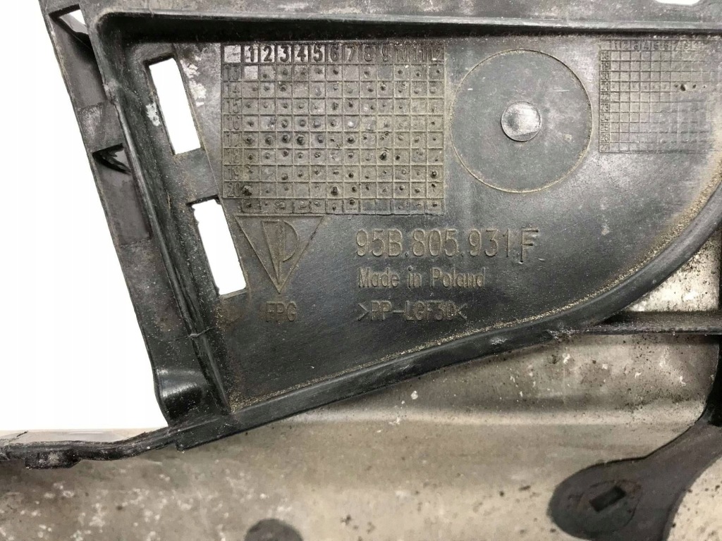 Porsche macan 95b накладка поперечина передній перед підсилювач верхній 95b805931f Доставка