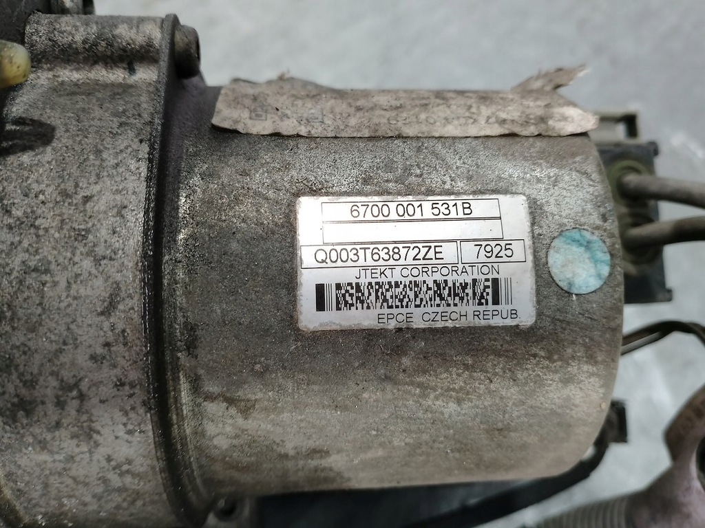 фото №8, Рейка рульова керма електрична peugeot 207 6820000090 6700001531b