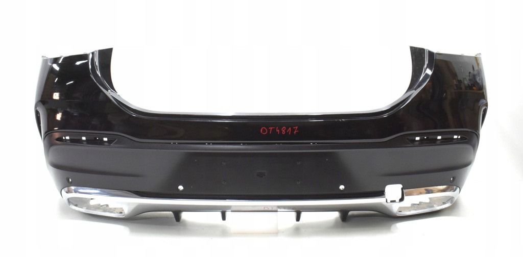 Купить Mercedes gle купе w167 amg бампер задний  задний оригинал  + хром